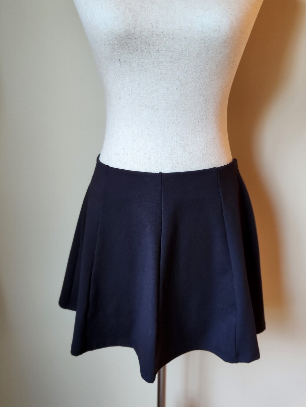 Move Theology Black Activewear A-line Skater  Tennis Mini Skort Small S Pocket